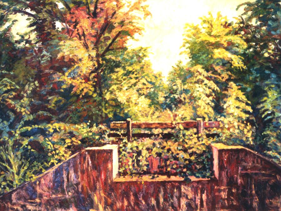 Huckleberry Line Trail Painting by Kendall Kessler