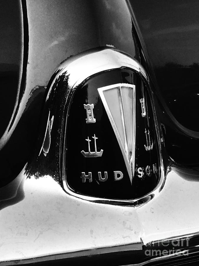 Hudson Car Badge Photograph