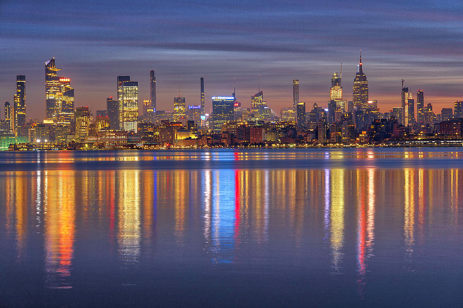 Hudson River Waterfront Walkway View of the NYC Manhattan Skyline Photograph by Juergen Roth Hudson River Waterfront Walkway View of the NYC Manhattan Skyline Photograph by Juergen Roth