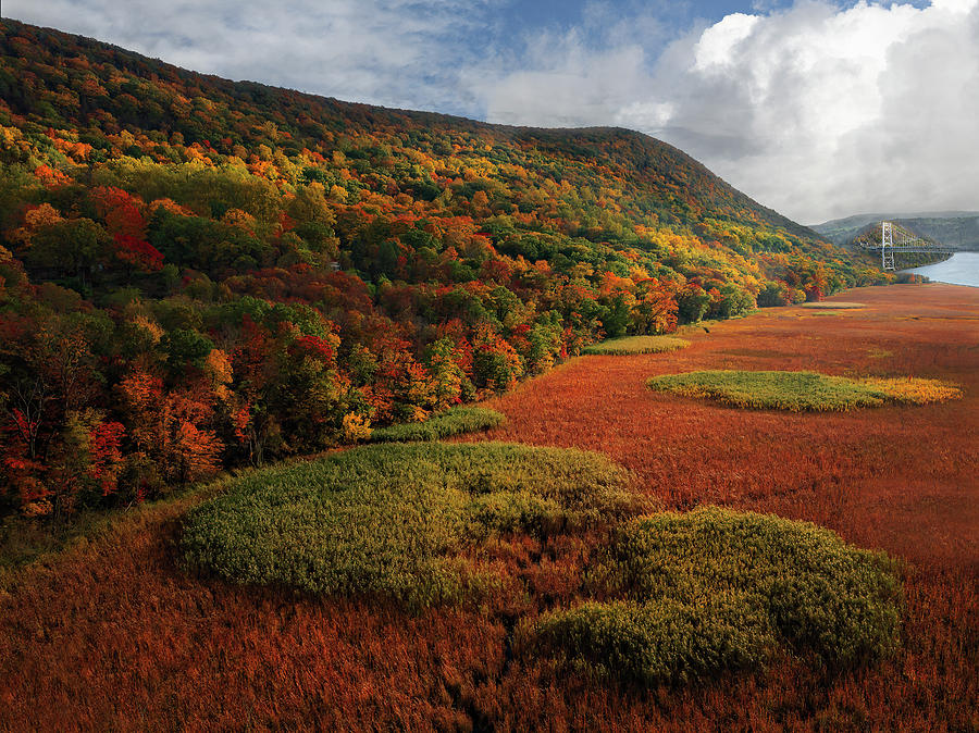Hudson Valley NY Fall Photograph by Susan Candelario