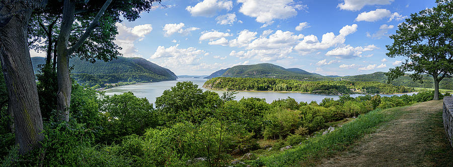 Hudson View near West Point Photograph by Frank Mari
