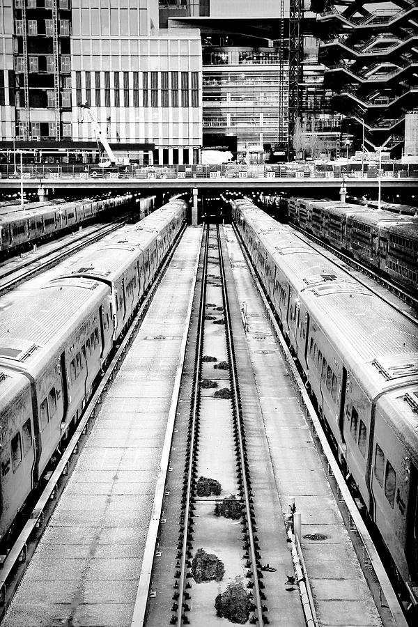 Black And White Photograph - Hudson Yards by Keith Rousseau