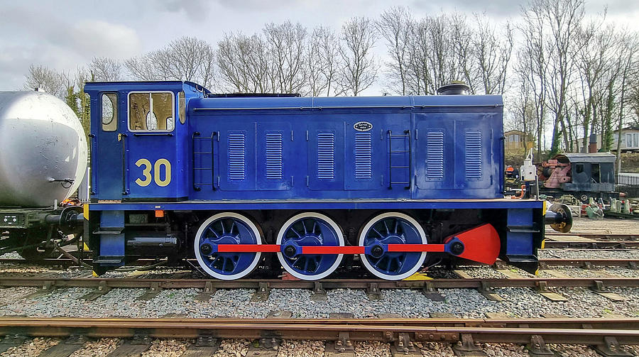 Hudswell Clarke D1171 PBA 30 Locomotive Photograph by Gordon James