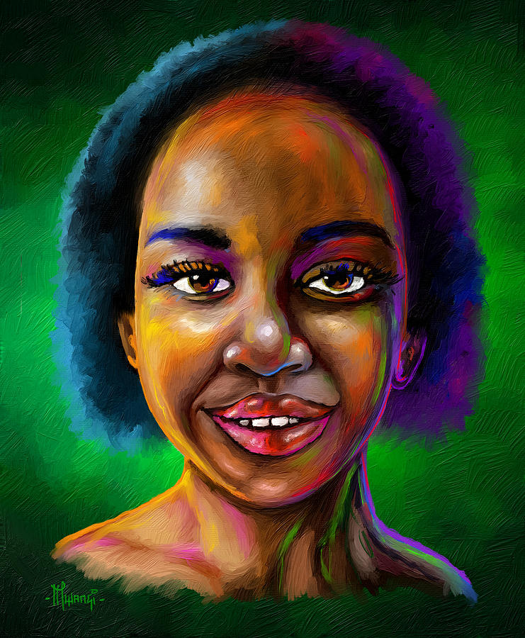 Hues of Beauty Painting by Anthony Mwangi
