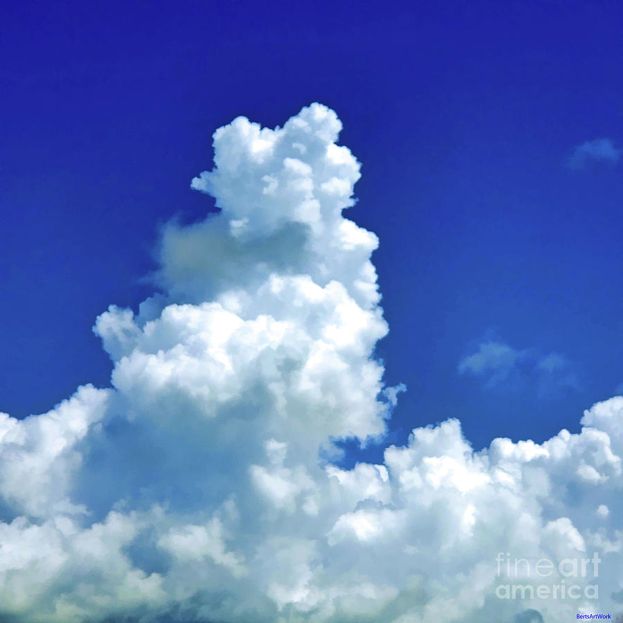 Huge Cloud Photograph by Roberta Byram