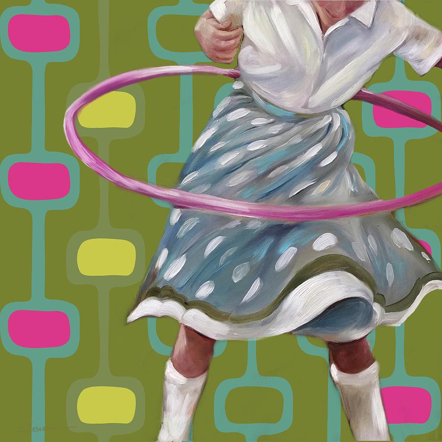 Hula Painting by Mary Sparrow