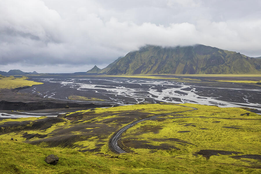 Huldujokull Panorama Photograph by Steven David Roberts Huldujokull Panorama Photograph by Steven David Roberts