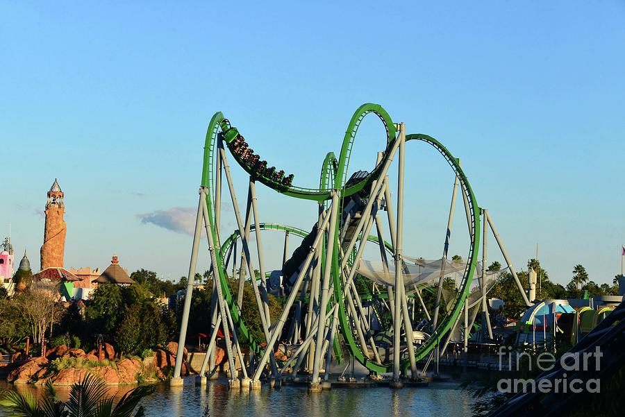 Hulk Coaster Landscape Photograph