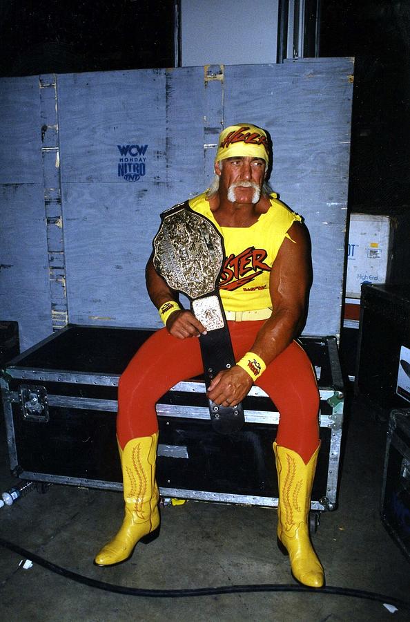 Hulk Hogan Portrait Photograph by Marc Serota