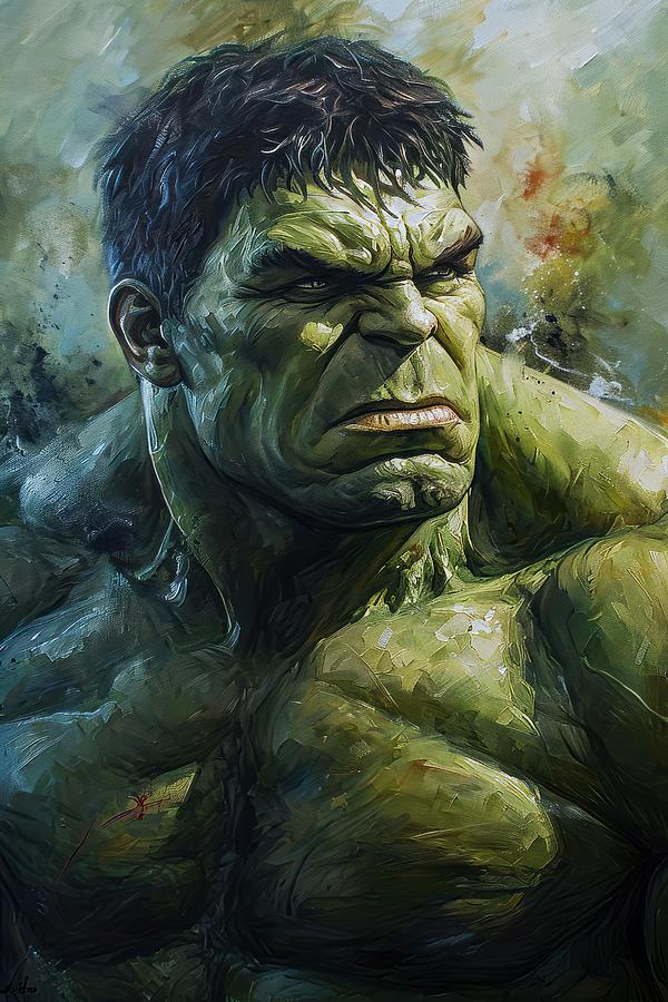 Hulk Painting by Land of Dreams - Pixels