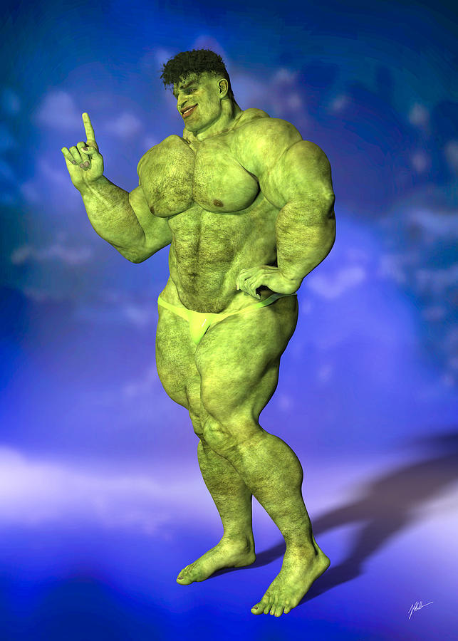 Hulk, Sexy, Number Eighty-four Digital Art