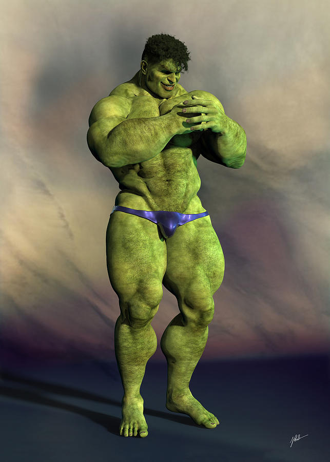 Hulk, Sexy, Number Eighty Digital Art