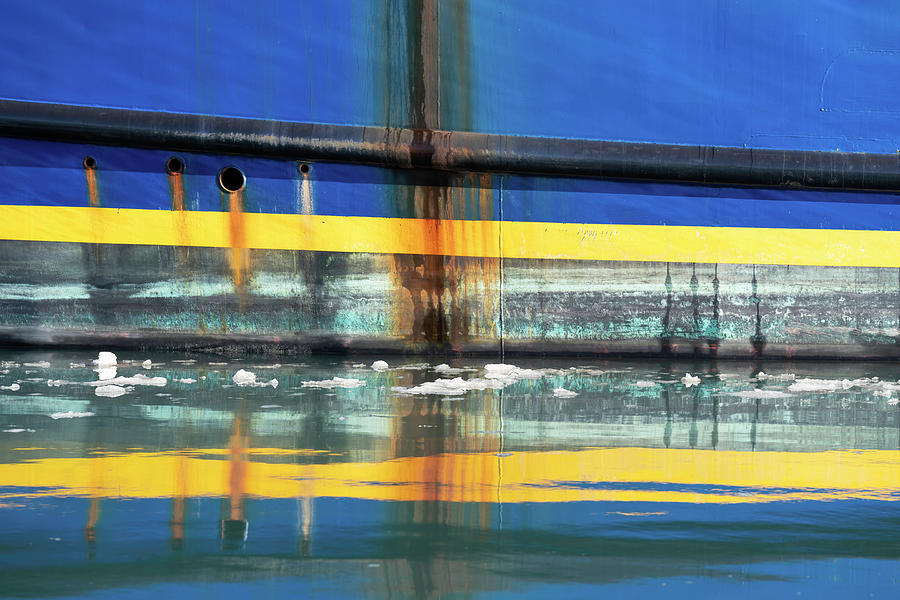 Hull Reflection II Photograph by Mark Harrington