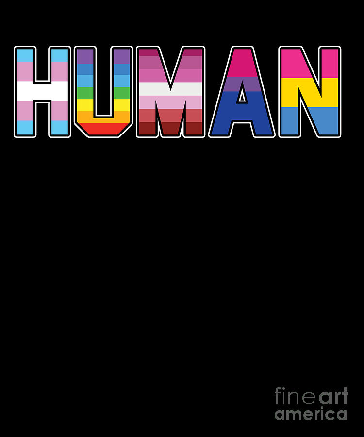 Human Lgbt Colors Lesbian Gay Bisexual Transgender Digital Art By Thomas Larch Fine Art America 1414