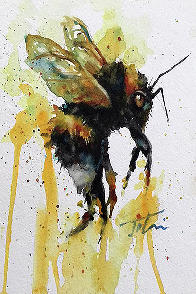 Humble Bumble Painting by Judith Levins - Fine Art America