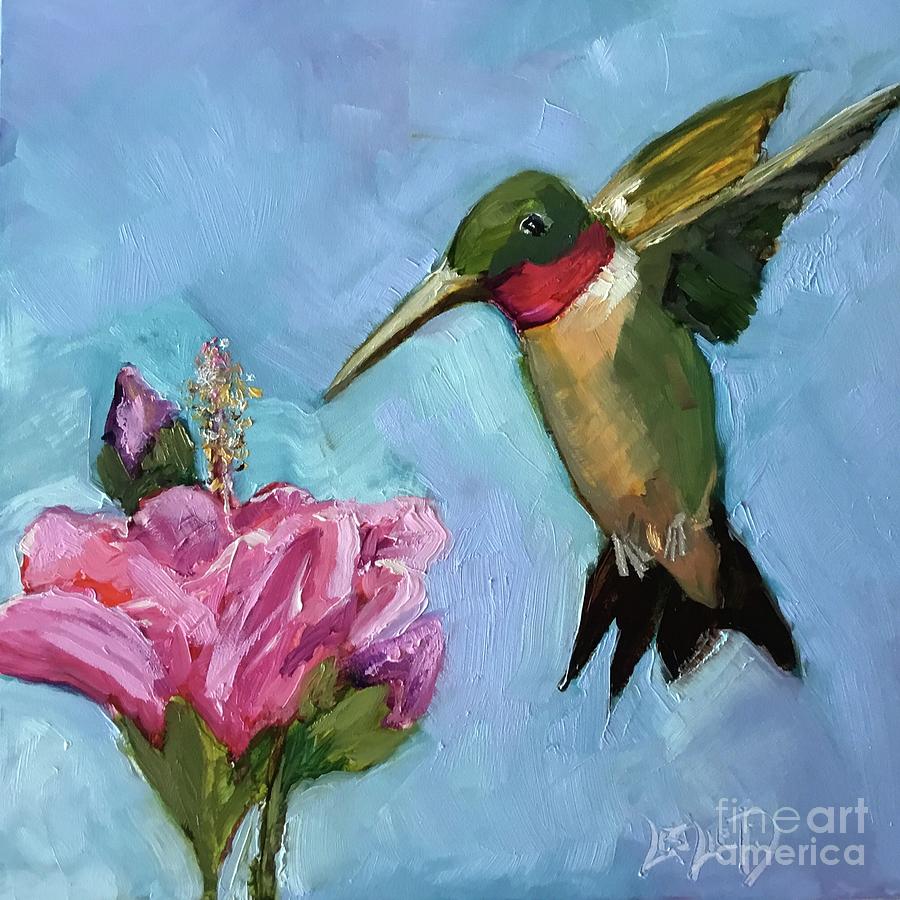 Hummer Painting by Leslie Dobbins - Fine Art America