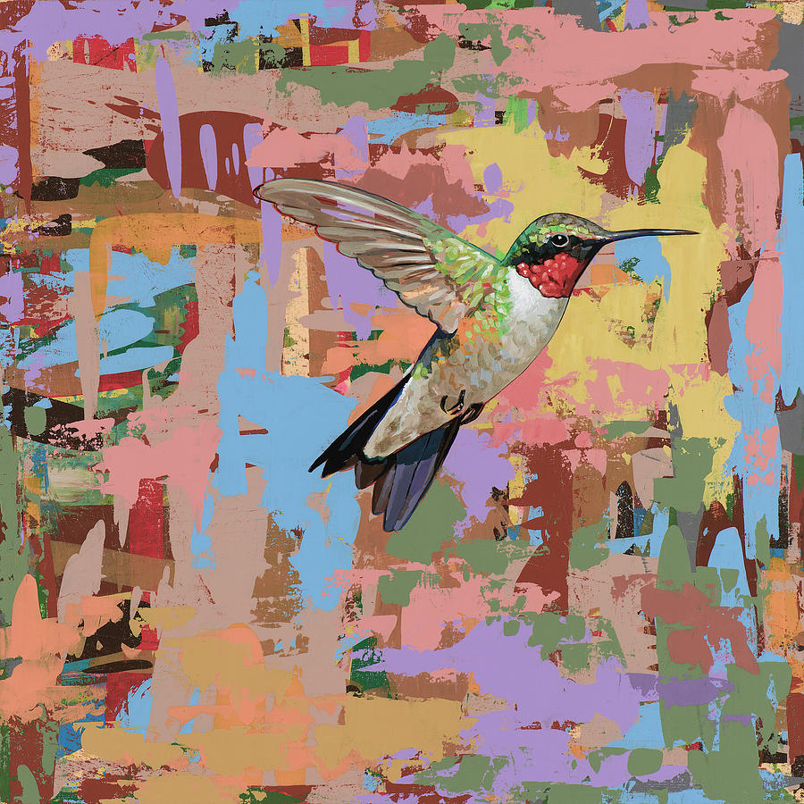 Hummingbird #31 Painting by David Palmer