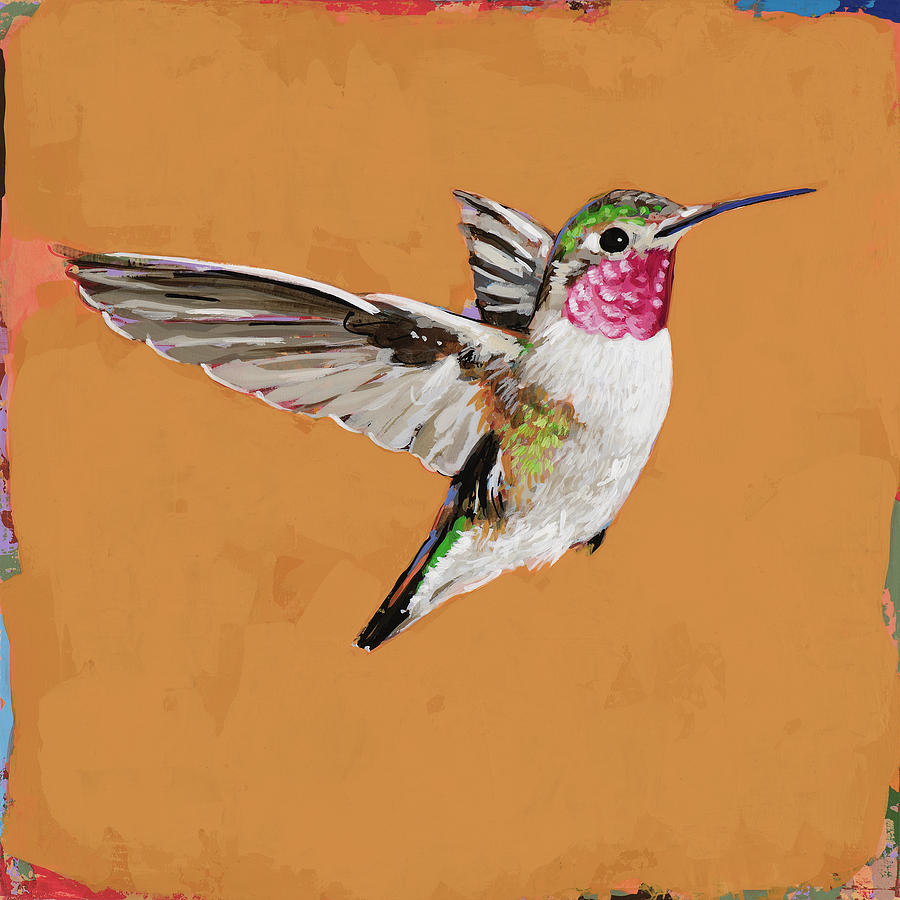 Hummingbird Painting - Hummingbird #33 by David Palmer