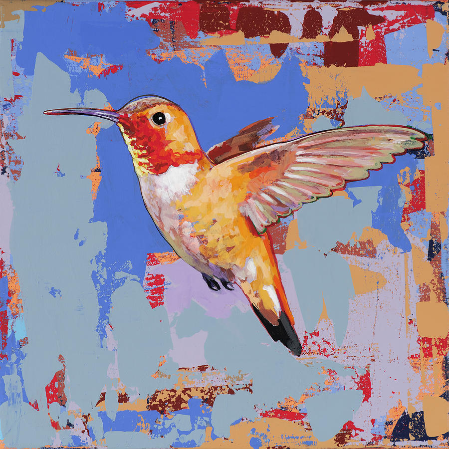 Hummingbird #39 Painting by David Palmer