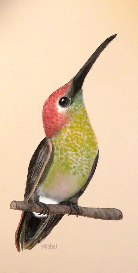 Hummingbird Book Box 1 Painting by Mishel Vanderten
