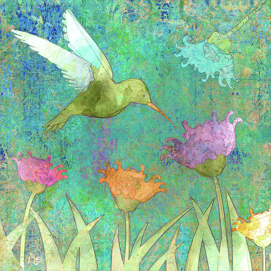 Hummingbird Digital Art by Mary Ogle | Fine Art America