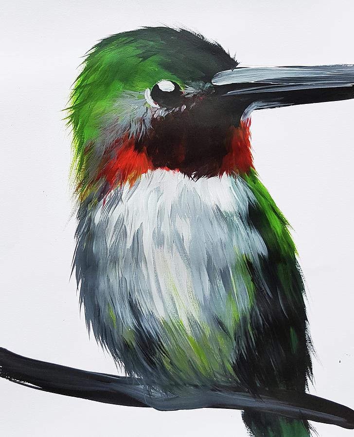 Hummingbird XXIII Painting by Nicole Tang