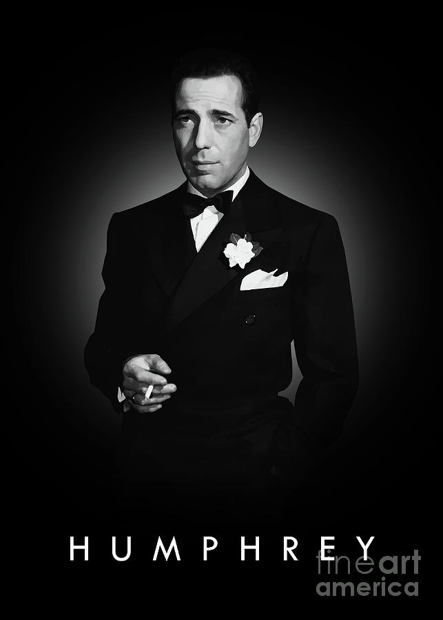 Humphrey Bogart Digital Art - Humphrey Bogart by Bo Kev