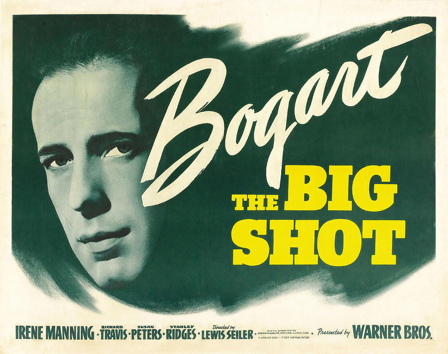 HUMPHREY BOGART in THE BIG SHOT -1942-, directed by LEWIS SEILER. Photograph by Album