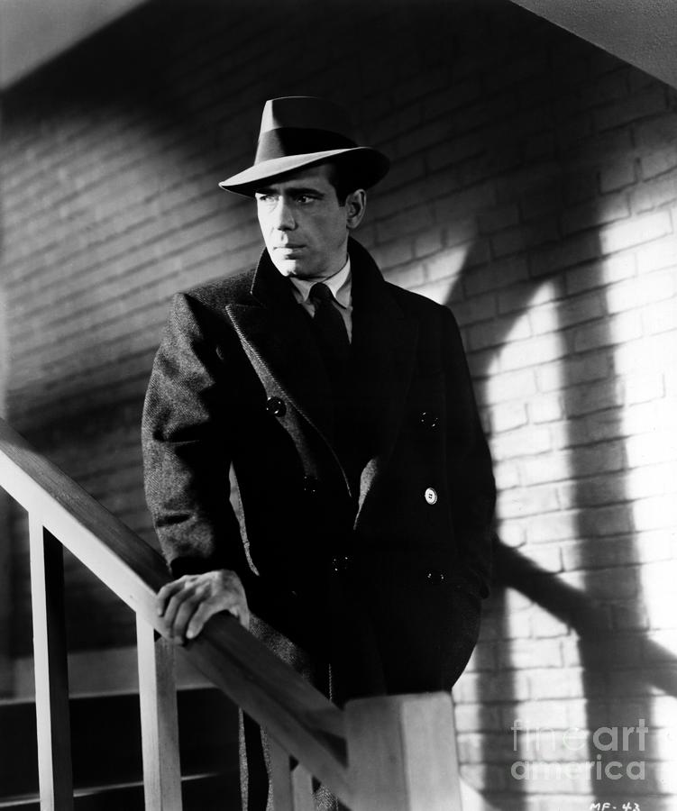 Humphrey Bogart - The Maltese Falcon Photograph by Sad Hill - Bizarre Los Angeles Archive