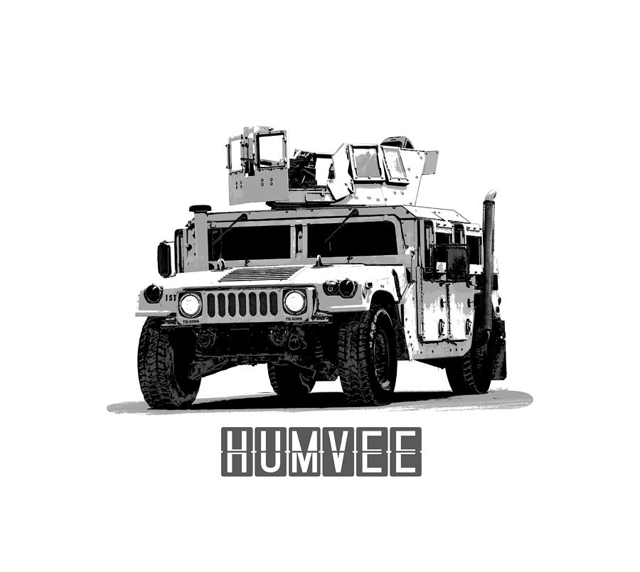 Humvee Mixed Media by John Wills