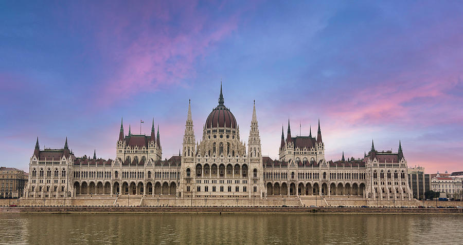 Hungarian Parliament Building in Budapest Photograph by Steven Heap