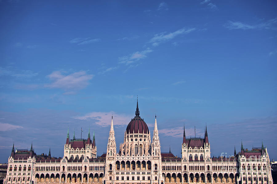 Hungarian Parliament building Photograph by Mendelex Photography