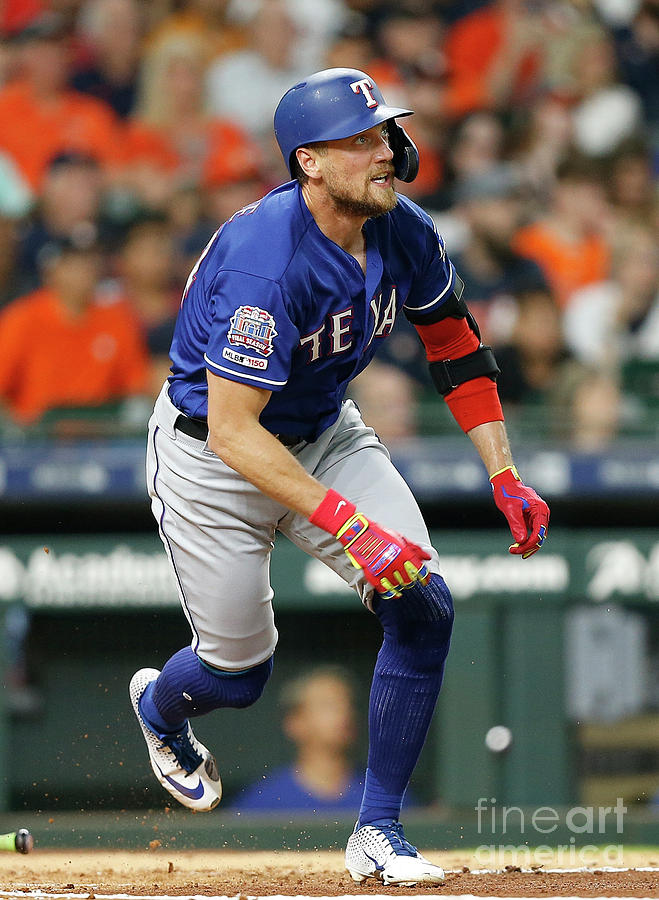 Hunter Pence Photograph by Bob Levey Hunter Pence Photograph by Bob Levey