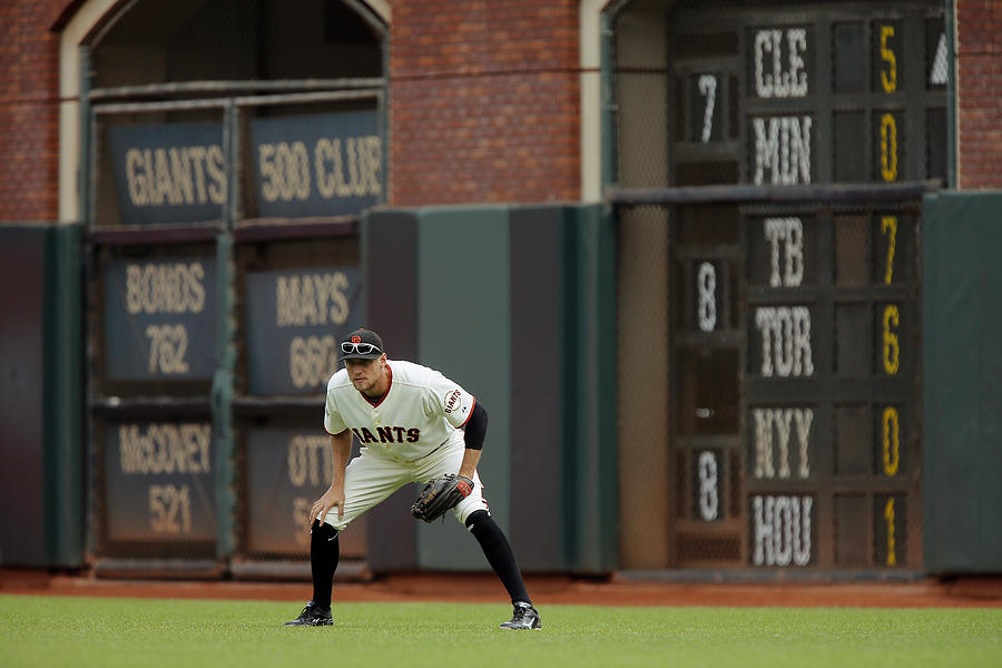 Hunter Pence Photograph by Brian Bahr