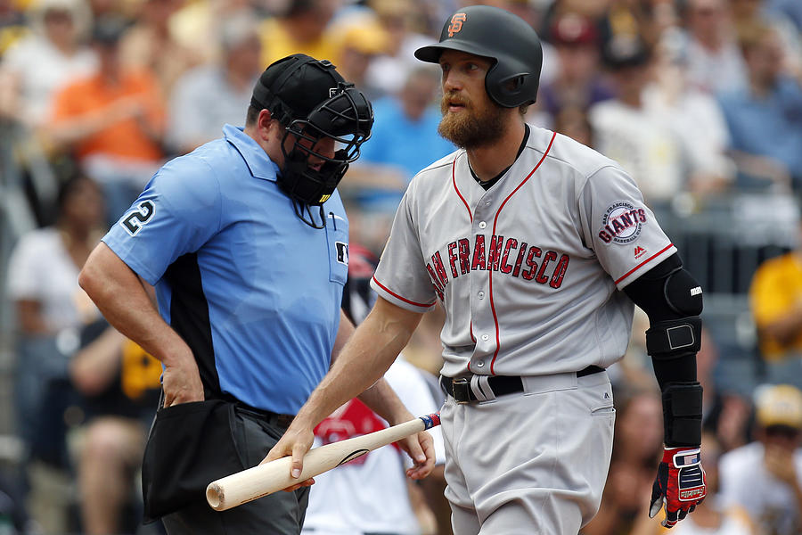 Hunter Pence Photograph by Justin K. Aller