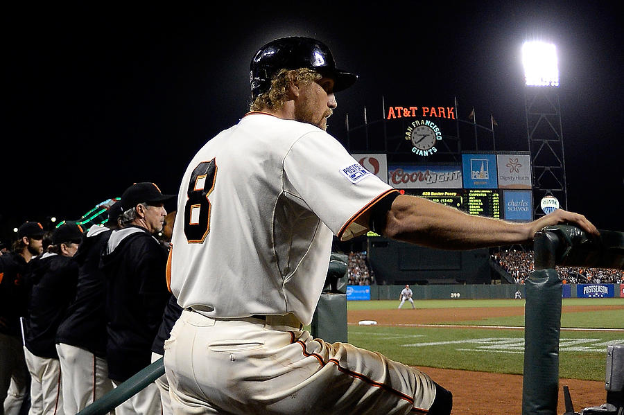 Hunter Pence Photograph by Thearon W. Henderson