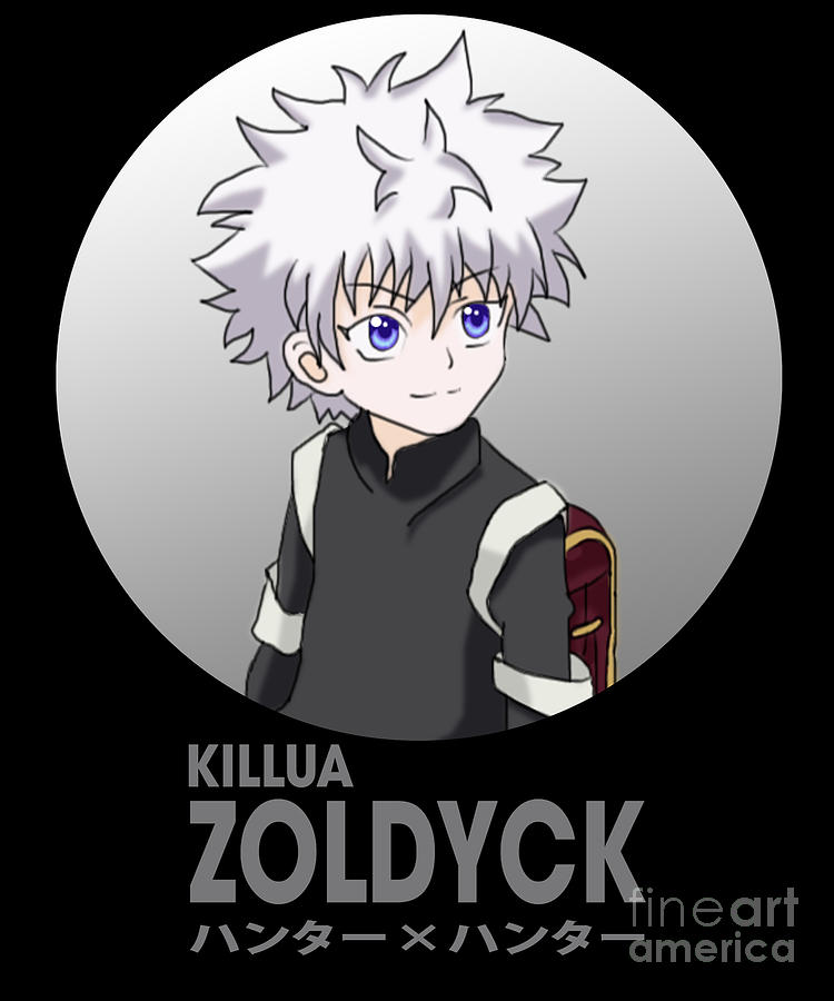 Hunter x Hunter Art Killua Zoldyck Anime Drawing by Fantasy Anime - Pixels