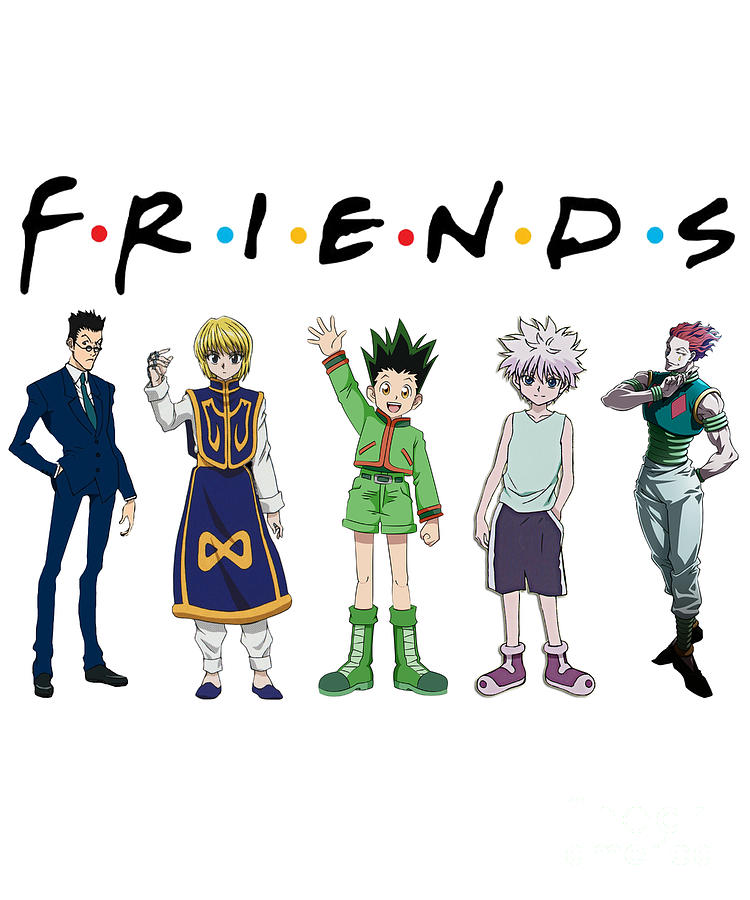 Hunter x Hunter Friends Drawing by Fantasy Anime - Pixels