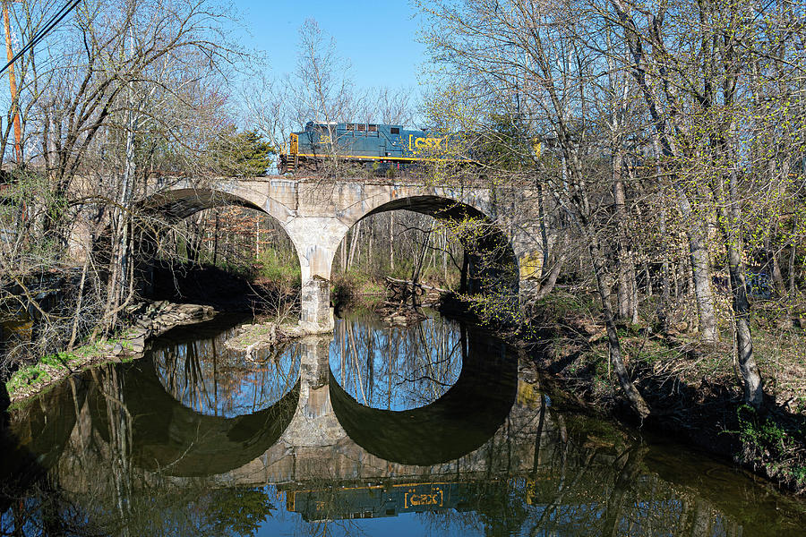Hunterdon County Railroad Bridge Photograph by Steven Richman