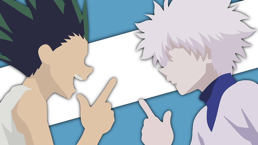 Hunterxhunter Gon And Killua Digital Art By Michael Graves - Fine Art 