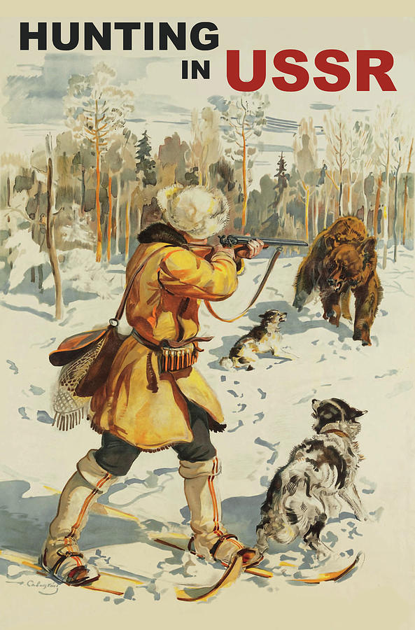 Hunting in USSR Digital Art by Long Shot