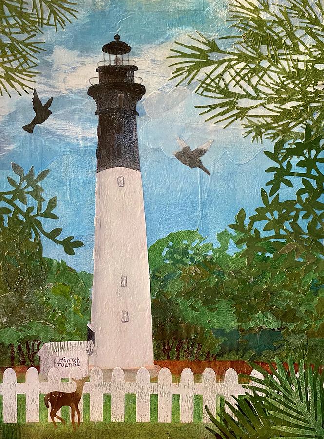 Hunting Island Lighthouse Painting