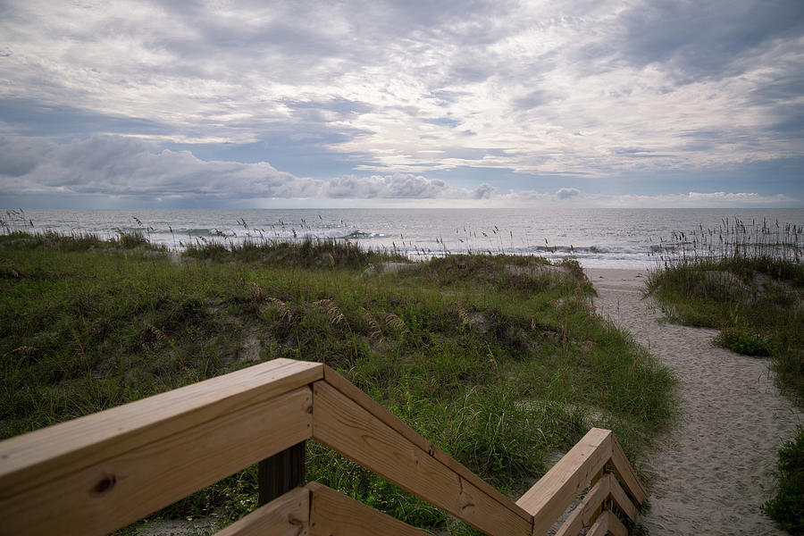 Pathway to the Beach Photograph by Cindy Robinson