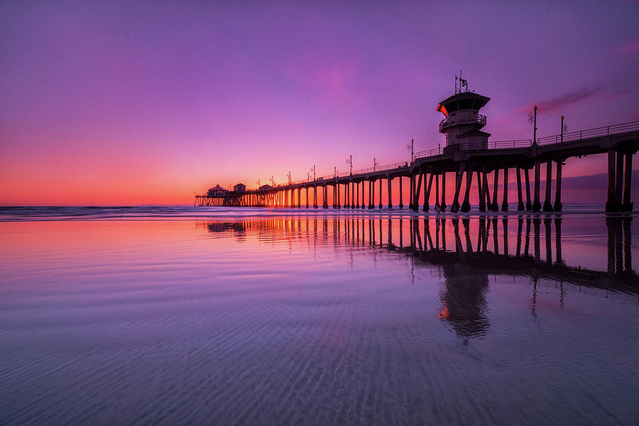 Huntington Beach Photograph by Lincoln Harrison