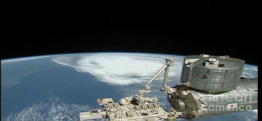Hurricane Ian From The International Space Station  Photograph by Donna Brown