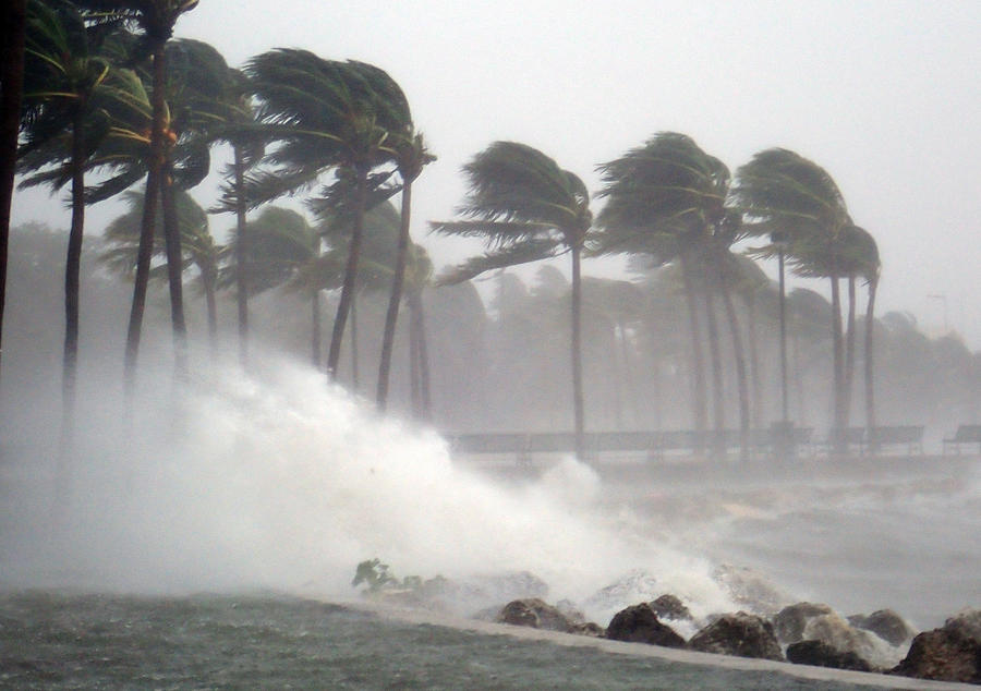 Hurricane Irma Strikes South Florida Photograph by Warren Faidley