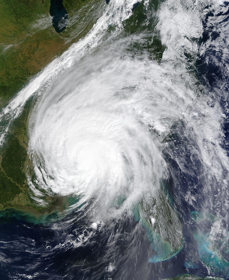 Hurricane Ivan. September 16, 2004 at 16:23 UTC Photograph by Stocktrek Images