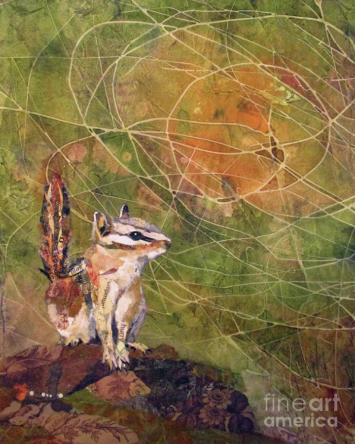 Hurry Scurry Mixed Media by Patricia Henderson