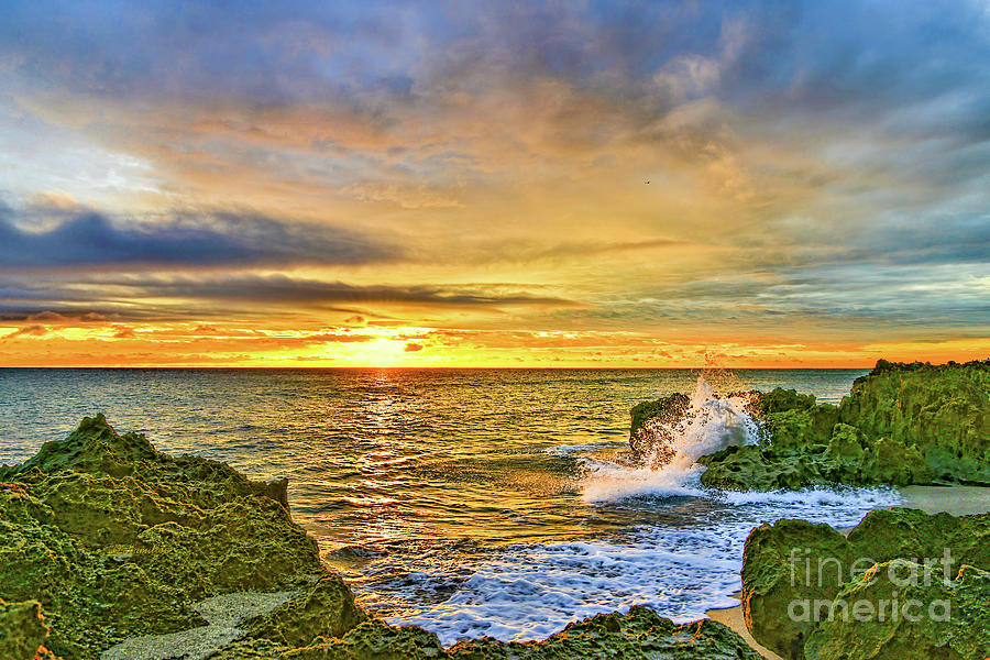 Hutchinson Island Sunrise  Photograph by Olga Hamilton