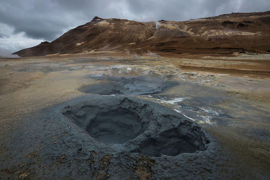 Hverir Geothermal Field, Iceland II Photograph by Steven David Roberts Hverir Geothermal Field, Iceland II Photograph by Steven David Roberts
